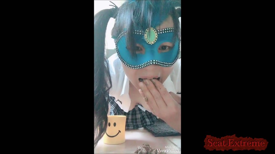 Japan FullHD 1080p School girl Shit Eater [Amateur, Eat, Eating, Eat Shit, Solo]