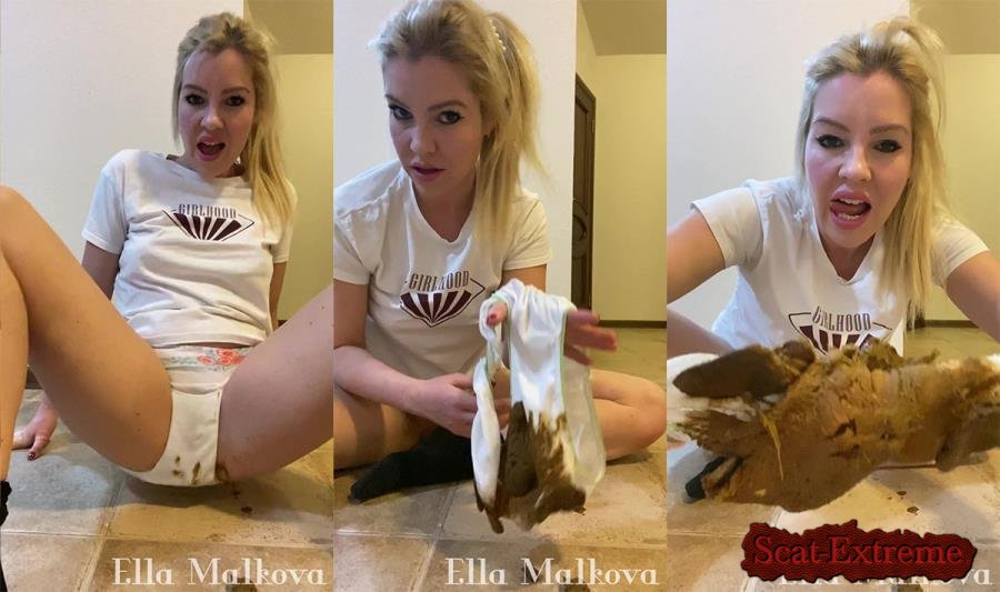 Ella Malova UltraHD 2K Girl Next Door P00 in White Panties [Scat, Panty, Pooping, Solo]