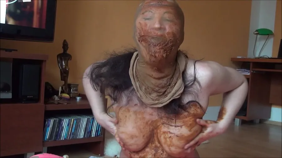 Scat Girl Store HD 720p Scat Show In Pink Tights And Brown Pantyhose [Solo, Scat]