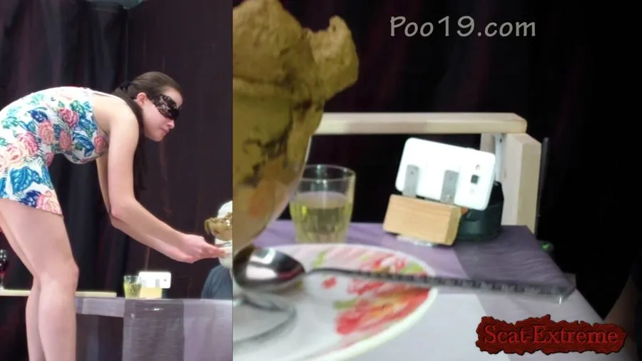 Smelly Milana FullHD 1080p 2 girls at the same time fed me with their shit [Shitting, Face Sitting]