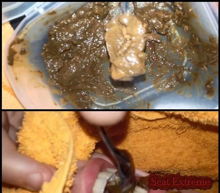 Scat Amateur FullHD 1080p Extreme Incredible amateur Scat Beauty Teen Slave Feeding (She Eats A Lot Of Shit Real Feeding) [Humiliation, Scatting]