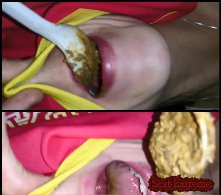 REAL SCAT SWALLOW GIRL FullHD 1080p Incredible Scat Amateur Feeding A Lot Of SHIT [Femdom, Amateur]