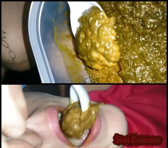 Scat Amateur FullHD 1080p SCAT FEEDING SCENES! REAL SHIT-EATER BEAUTY TEEN SLAVE GIRL [Lavement, Fouling]