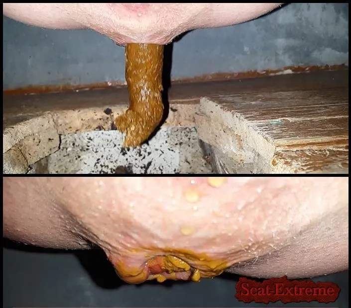 Anna Coprofield FullHD 1080p Outdoor Village Toilet 5 Shit Compilation [Amateur, Poop Videos]