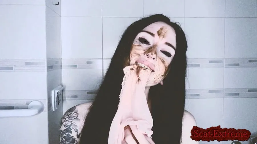 DirtyBetty HD 720p Bathroom SCAT play adventures [Defecation, Scatology]