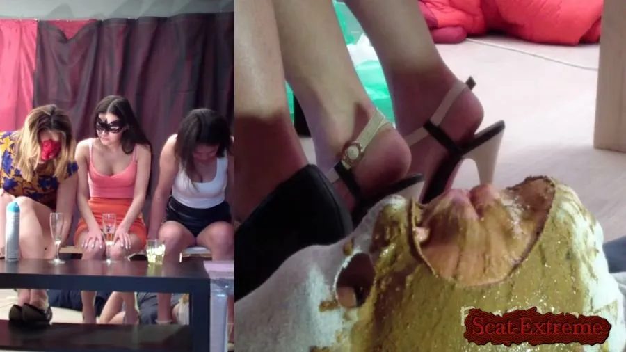 MilanaSmelly HD 720p Group use of female toilet slave [Domination, Humiliation]