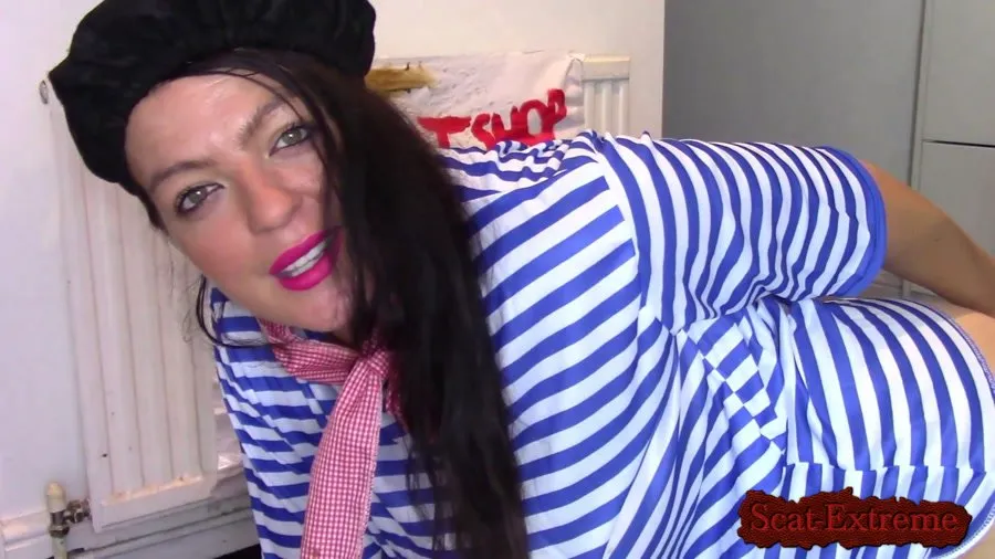 Evamarie88 FullHD 1080p Painting With Enema And Shit [Milf, Scatology]