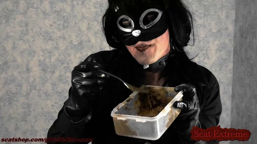 Fetish-zone FullHD 1080p Dancing with poop and eating shit [Solo, Poop Smear]