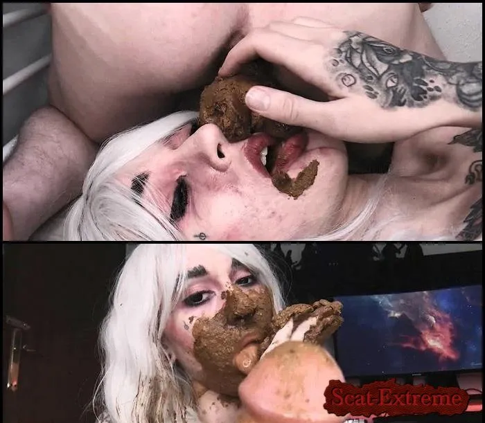 DirtyBetty FullHD 1080p This bitch is a real demon of lust [Scatology, Sex Scat]