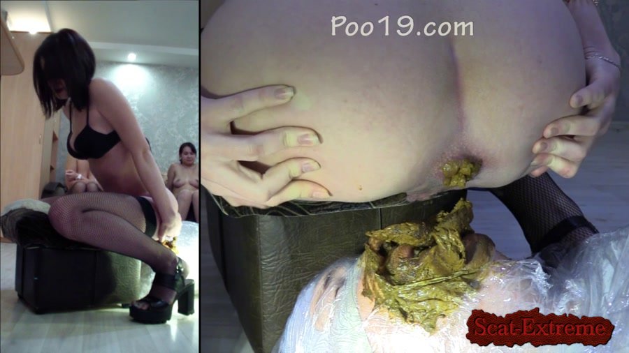 MilanaSmelly HD 720p Girls feed mummified slave with shit [Femdom, Shitting, Scatting, Domination, Group, Humiliation, Face Sitting, Toilet Slavery]
