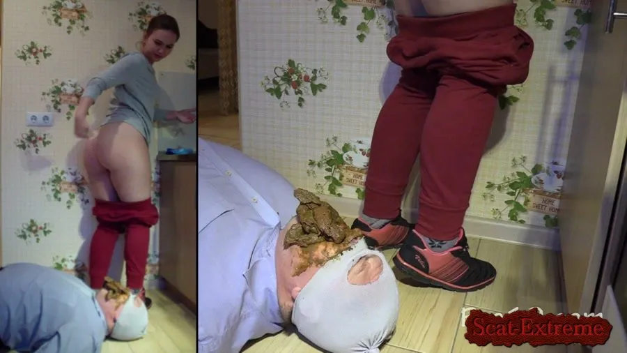 MilanaSmelly HD 720p Lick the crap off the shoe [Toilet Slavery, Humiliation]