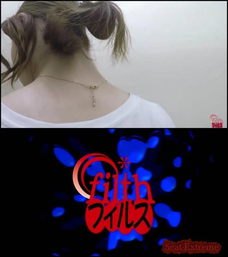 Girls closeup defecated filmed virtual camera. HD 720p [Defecation, Closeup]