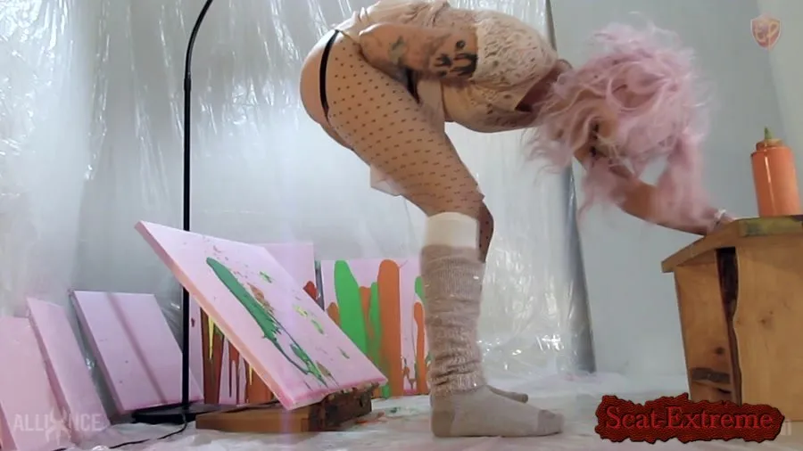 Abigail Dupree FullHD 1080p Anal Painting 2 [Extreme Scat, Farting]