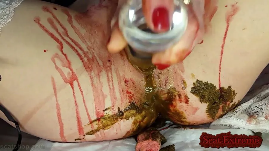 Anna Coprofield FullHD 1080p Shit and Blood Vol.7 Part 2 [Solo, Shitting]