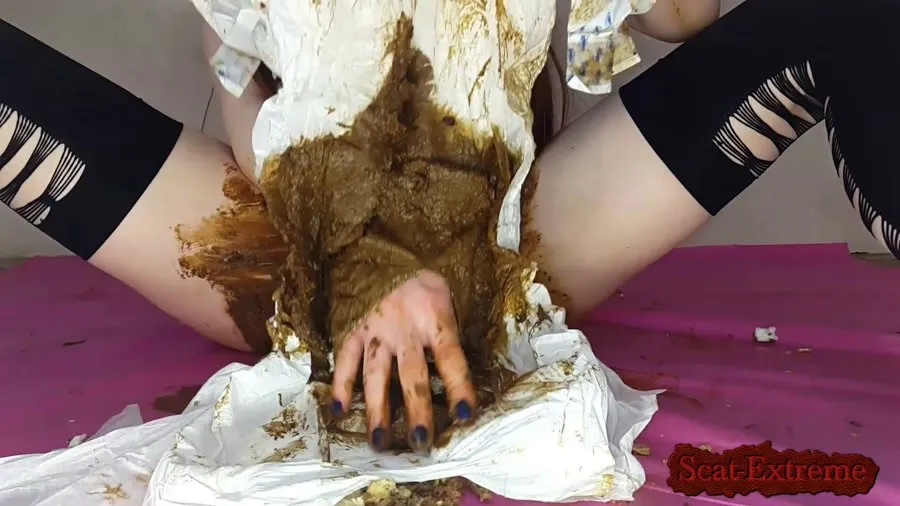 Anna Coprofield FullHD 1080p Let’s Ruin my Diaper Part 2 [Defecation, Scatology]