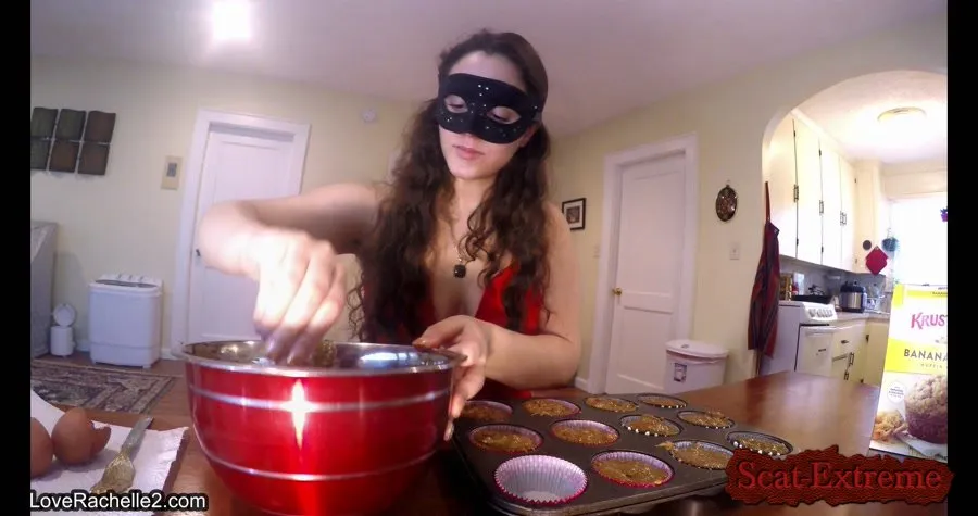 LoveRachelle2 UltraHD 4K Slave Deserves A Treat! Baking Poop Muffins [Scatology, Extreme Scat]