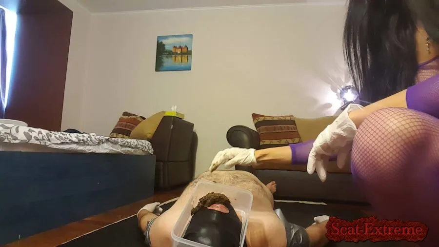 Mistress Antonella Silicone FullHD 1080p Pooping on my slave's face [Face Sitting, Amateur]