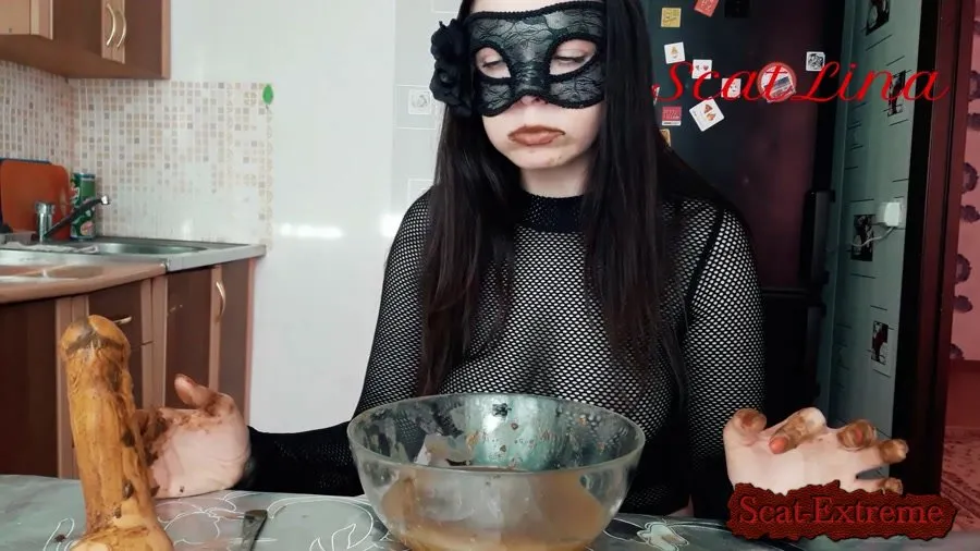 ScatLina FullHD 1080p Soup with shit [Scatology, Solo]