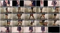 MistressAntonellaSilicone FullHD 1080p Sexy teasing with caviar and champagne [Defecation, Scatology]