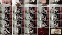 ScatLina FullHD 1080p I eat shitty womit (part 1) [Shit, Latex]