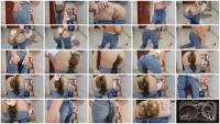 MissAnja FullHD 1080p Shitting In My Tight Blue Jeans [Pooping, Jeans, Solo, Scat]