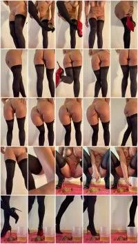 Kinkycat UltraHD 2K Red bottoms [Solo, Farting]