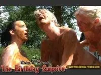 Betty, Sexy, Marlen HD 720p BETTY And FRIENDS - THE BIRTHDAY SURPRISE [Big pile, New scat]