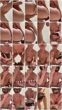 Marinayam19 UltraHD 2K Full Scat Facial [Toilet Slavery, Pee]