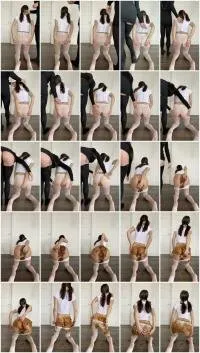 TheHealthyWhores UltraHD 2K Shitting myself inside white pantyhose [Extreme Scat, Poop]