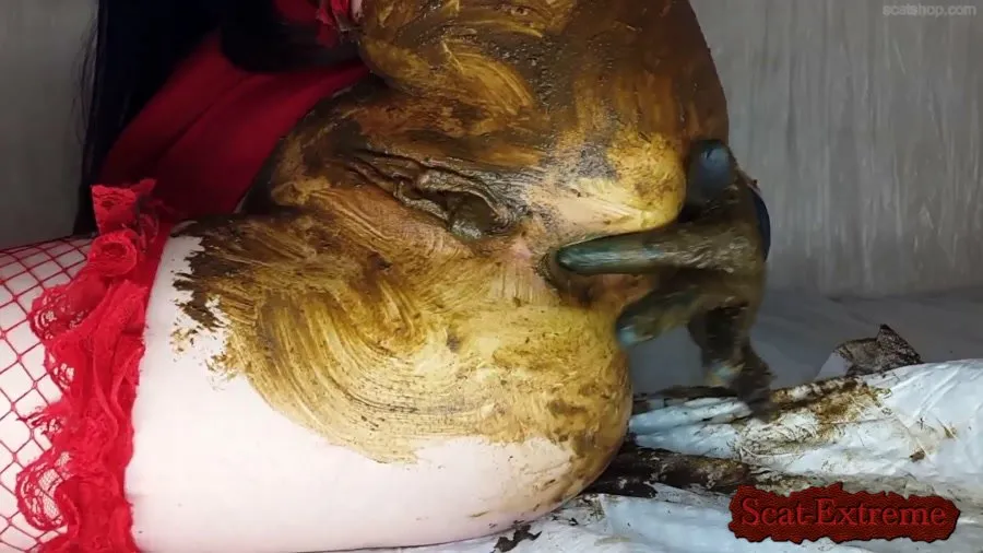 Anna Coprofield FullHD 1080p Filled Pussy Both Holes Shit [Toys, Solo]