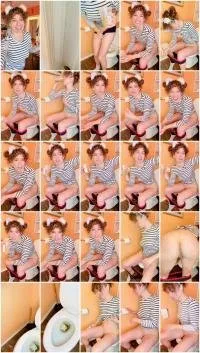 VibeWithMolly UltraHD 2K role play poop in bathroom [Poop Videos, Stars Scat]