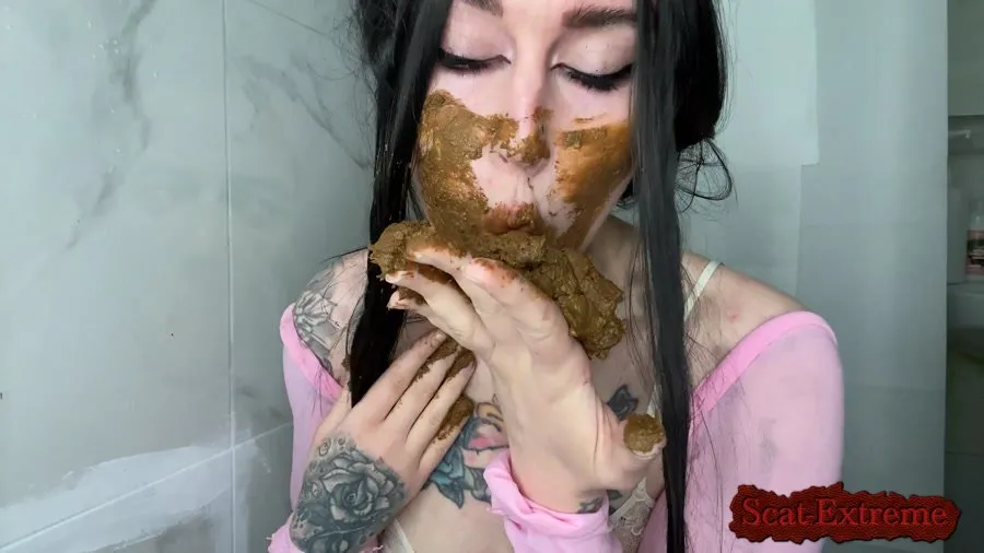 ShitGirl UltraHD 4K Hot Creepy Scat Girl Milky Puking [Teen, Extreme Scat]