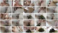 MissAnja UltraHD 4K POV/Xtreme Close Greenish Monster Pooping [Solo, Defecation]