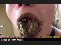 Natalia Kapretti, Sasha, Maya HD 720p NK05 - A TALE OF TWO TOILETS [New scat, Latex]