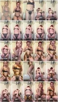 Scatqueen420 UltraHD 2K Thanksgiving dinner shit [Masturbation, Scatting]