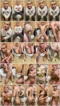 your_mariam UltraHD 2K Smearing shit all over my body [Shitting Girls, New scat]