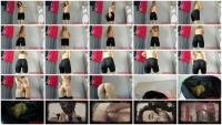 LucyBelle FullHD 1080p A poop in black shorts [Farting, Poop, Defecation, Extreme, Solo]