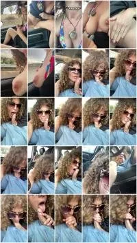 VibeWithMolly UltraHD 2K Piss outside of truck on highway [Extreme Scat, Sex Scat]