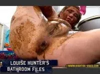 Louise Hunter HD 720p LOUISE HUNTER'S BATHROOM FILES [Mature, Panties]