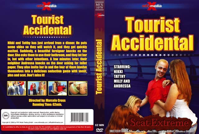 Nikki, Tatthy, Andressa, Milly DVDRip Tourist Accidental [Brazil, Poop, Defecation, Extreme Scat, Scatology, Group]