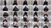 cleopatra FullHD 1080p Heavy Aggressive Angry Scat in Leather 1 [Scatology, Extreme Scat]