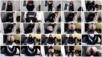 Cleopatra FullHD 1080p Heavy Aggressive Angry Scat in Leather 3 [Scatting, New scat]