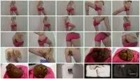Thefartbabes FullHD 1080p Pink cotton shorts poop [Panties, Panty]