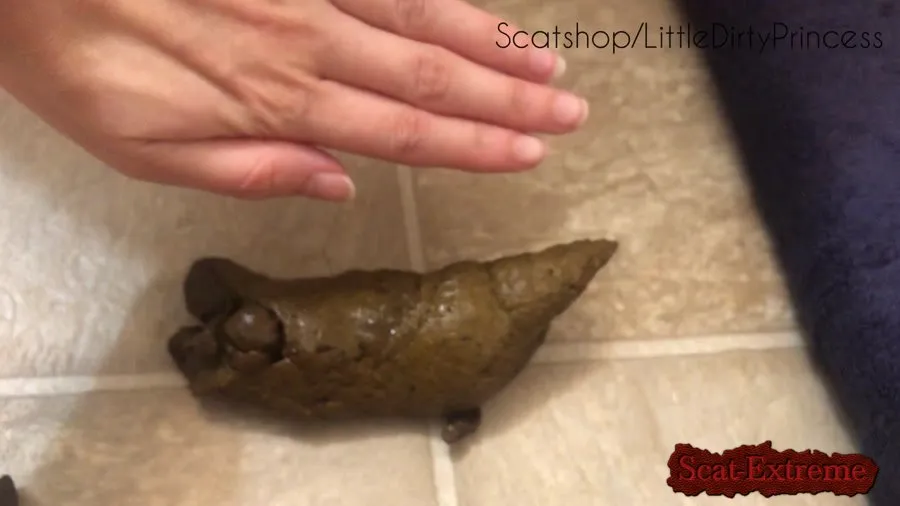 LittleDirtyPrincess FullHD 1080p Urgent shit plops on the floor [Desperation, Pee]