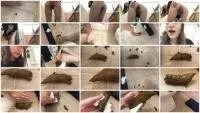 LittleDirtyPrincess FullHD 1080p Urgent shit plops on the floor [Desperation, Pee]