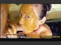 Natalia Kapretti, Maya, 1 male HD 720p NK12 - DOUBLE FUN FOR TOILET MAYA [Extreme, Defecation]