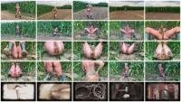Devil Sophi FullHD 1080p Extremely dirty with rubber boots in the field on the way [Outdoor, Scat, Solo, Shit]