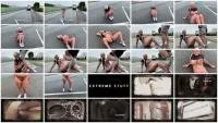 Devil Sophie FullHD 1080p Hungry for sports - please shit me really full - Public on the roadside [Humiliation, Outdoor]