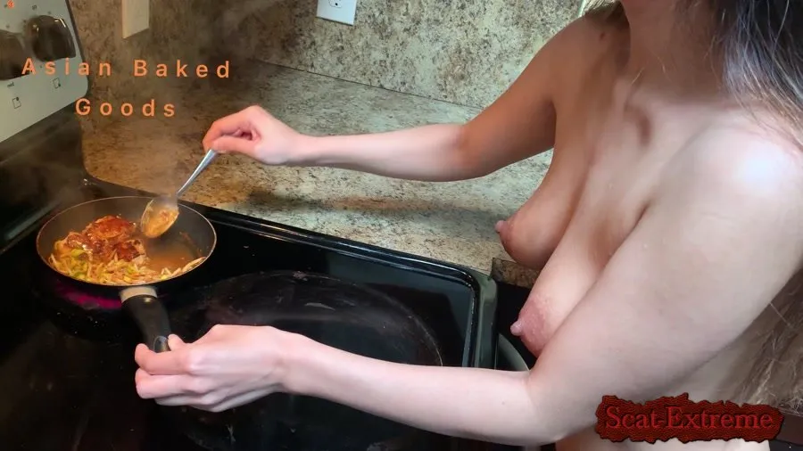 Marinayam19 FullHD 1080p Naked cooking Orange Chicken and shitting [Eat Shit, Solo]