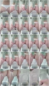 KinkGodess UltraHD 2K White Panty Poop [Shit, Amateur]